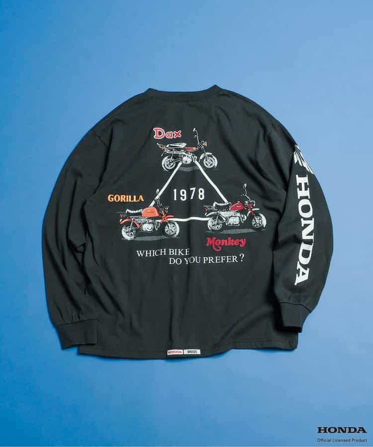 【リンク】Honda ヴィンテージグラフィック長袖Tシャツ(大人サイズ)