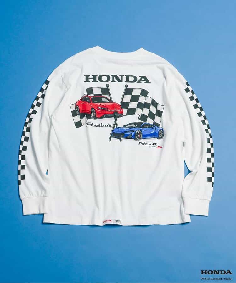【リンク】Honda ヴィンテージグラフィック長袖Tシャツ(大人サイズ)_937186
