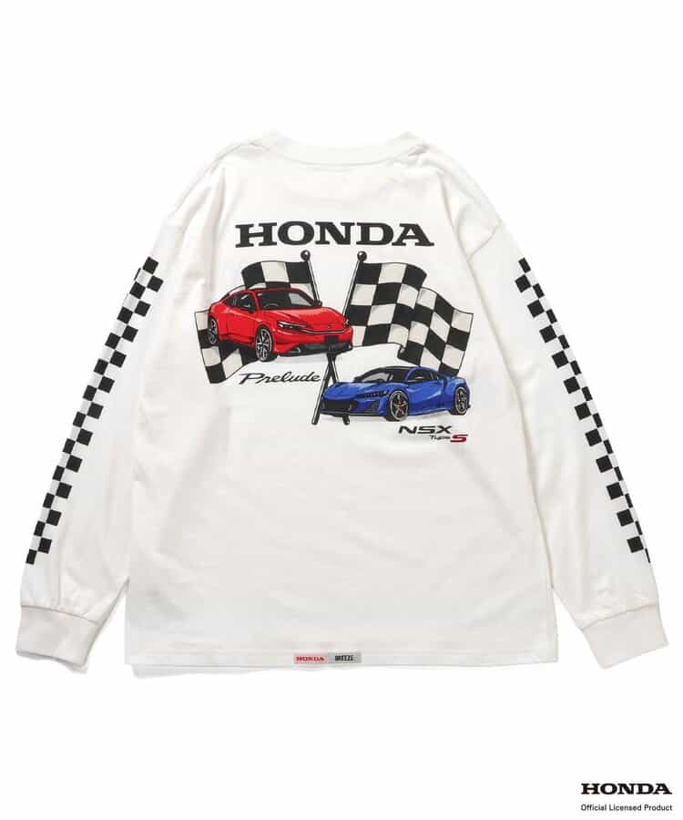 【リンク】Honda ヴィンテージグラフィック長袖Tシャツ(大人サイズ)_937189