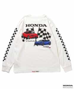 【リンク】Honda ヴィンテージグラフィック長袖Tシャツ(大人サイズ)_937189
