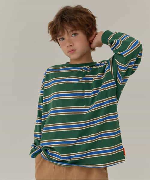 WEB限定  KUDOZ.B ボーダーTシャツ