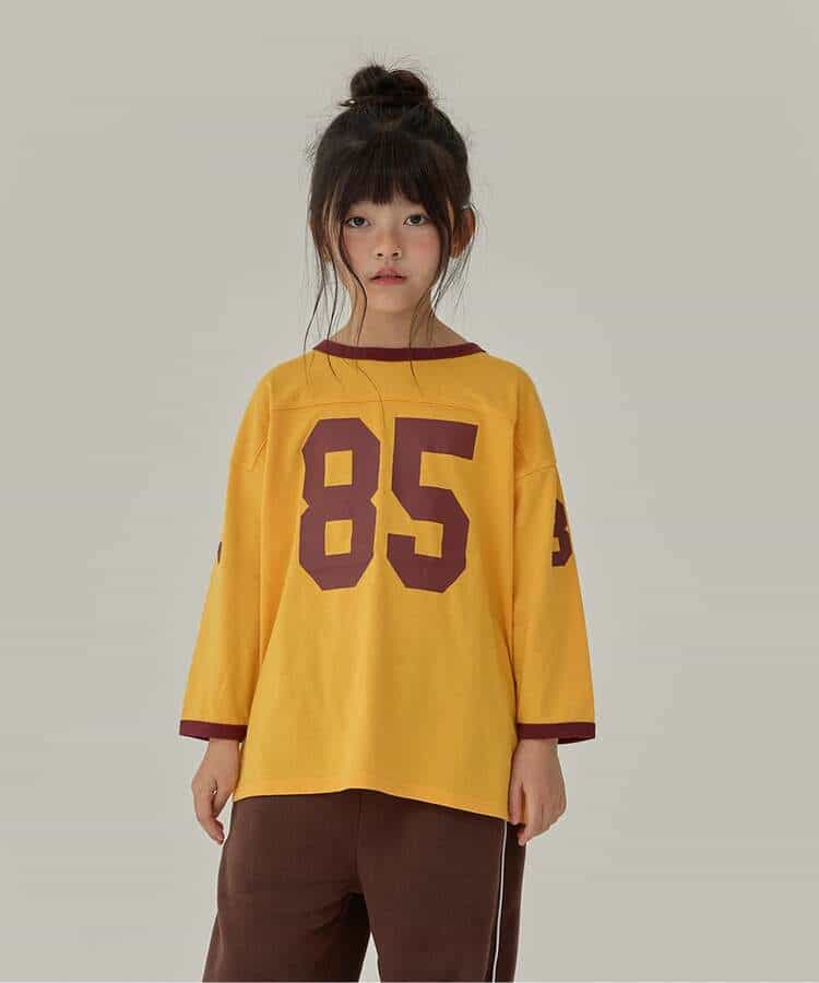 WEB限定  KUDOZ.B ナンバリング長袖Tシャツ