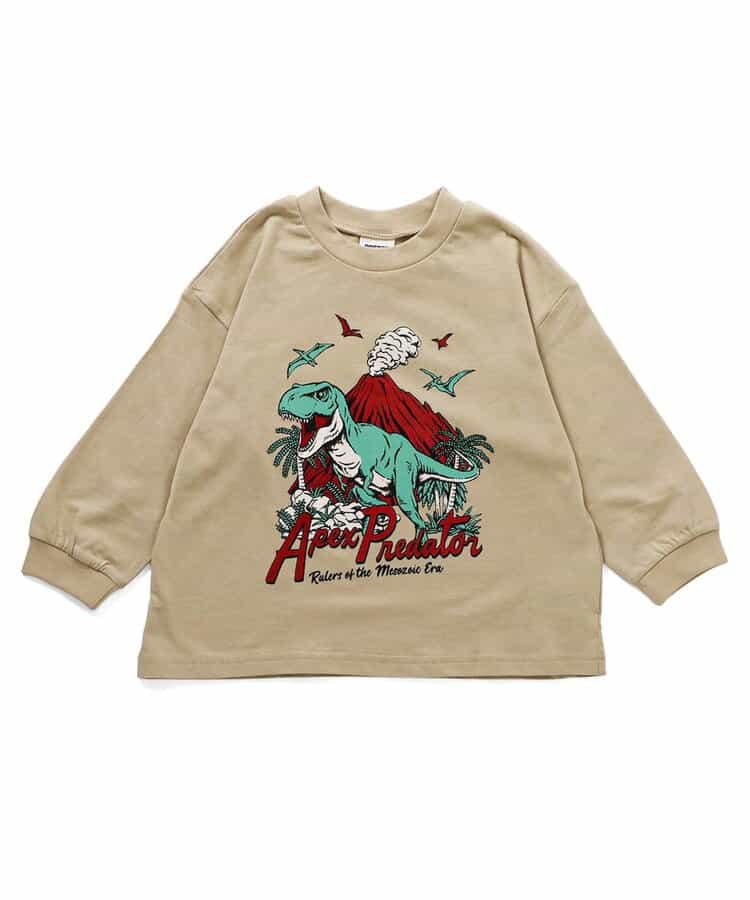 WEB限定  ゆったりシルエットグラフィックバリエーション長袖Tシャツ_956785