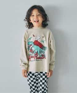 WEB限定  ゆったりシルエットグラフィックバリエーション長袖Tシャツ_956788