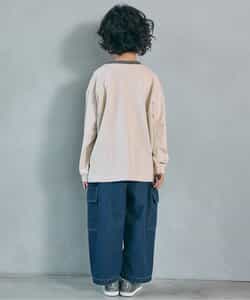 WEB限定  ゆったりシルエットグラフィックバリエーション長袖Tシャツ_956808