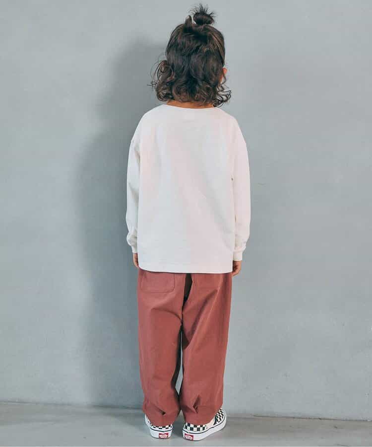 WEB限定  ゆったりシルエットグラフィックバリエーション長袖Tシャツ_956811