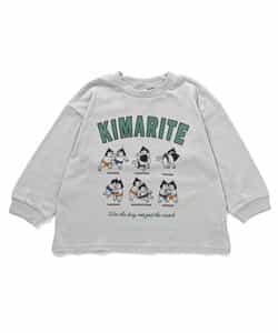 WEB限定  ゆったりシルエットグラフィックバリエーション長袖Tシャツ_956812