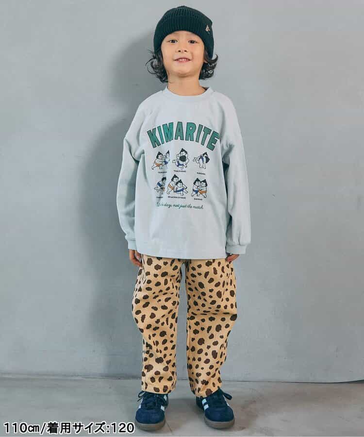 WEB限定  ゆったりシルエットグラフィックバリエーション長袖Tシャツ_956813