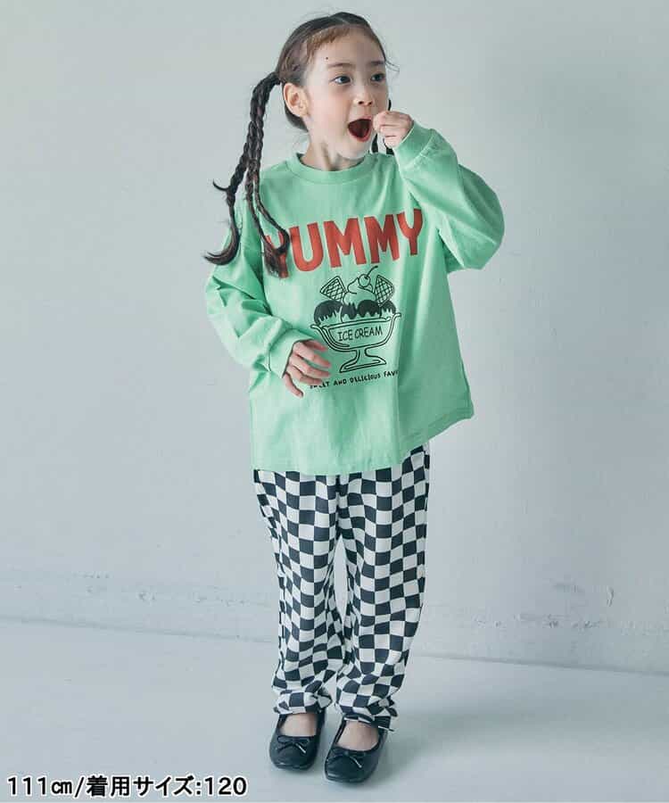 WEB限定  ゆったりシルエットグラフィックバリエーション長袖Tシャツ_956817