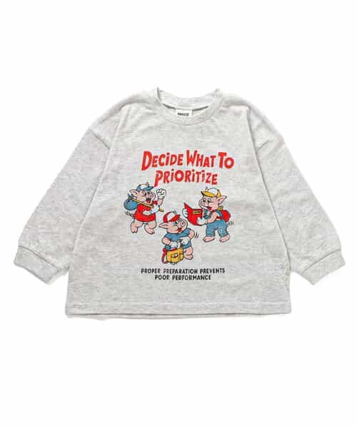 WEB限定  ゆったりシルエットグラフィックバリエーションTシャツ