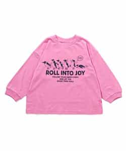 WEB限定  ゆったりシルエットグラフィックバリエーション長袖Tシャツ_956830