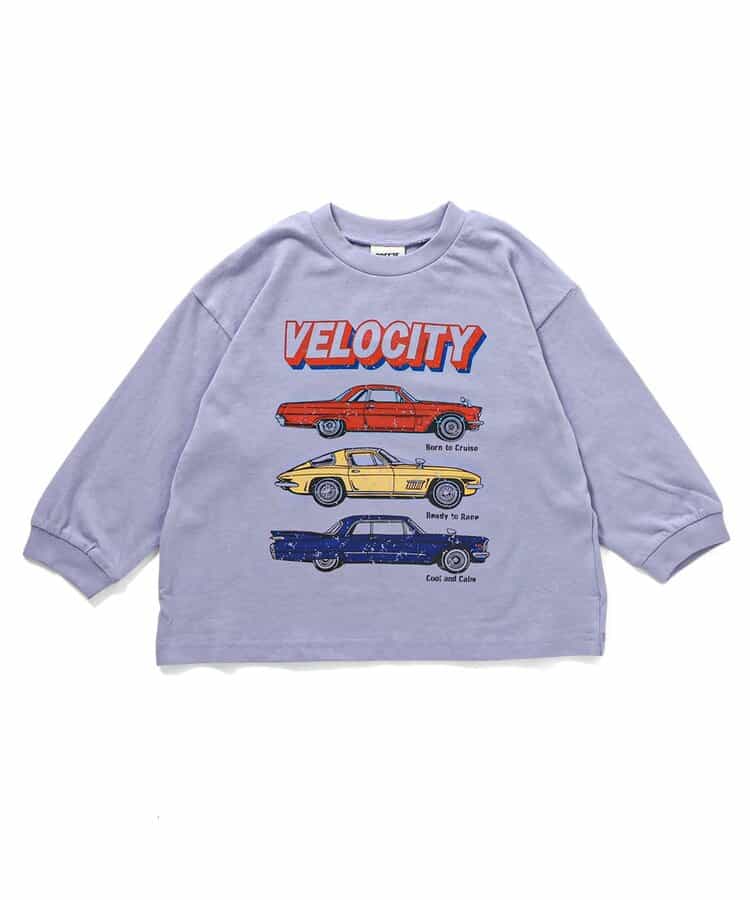 WEB限定  ゆったりシルエットグラフィックバリエーション長袖Tシャツ_956833