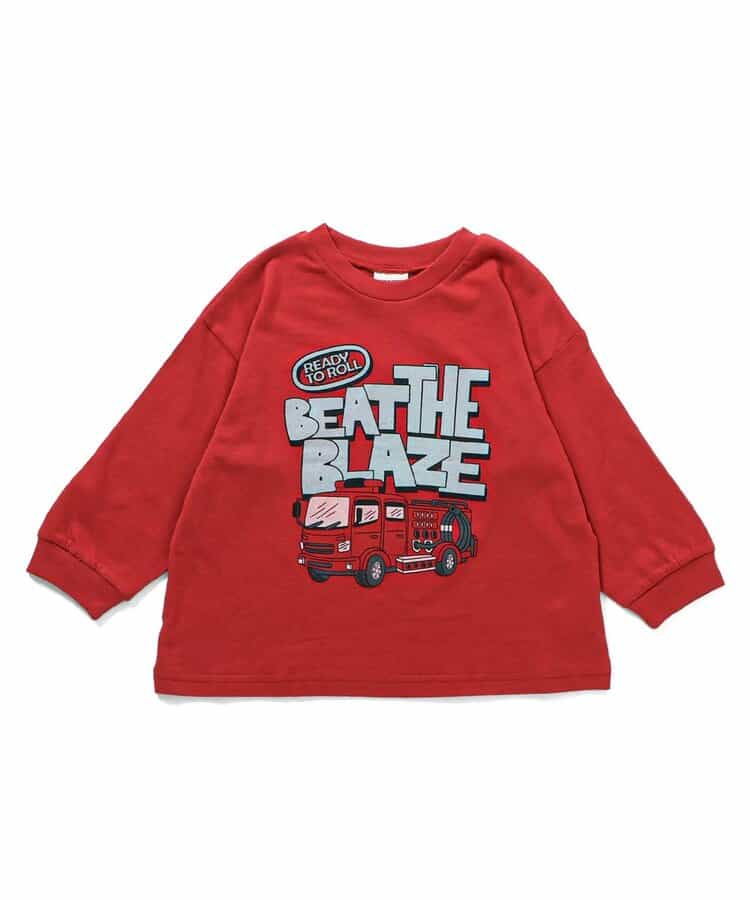 WEB限定  ゆったりシルエットグラフィックバリエーション長袖Tシャツ_956837