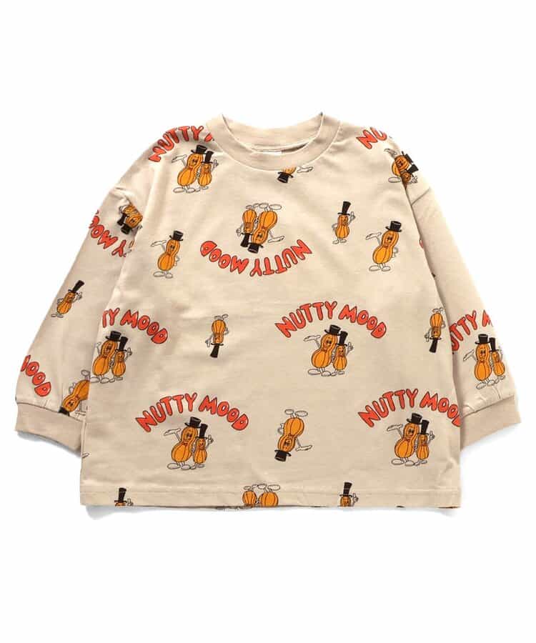 WEB限定  総柄プリントTシャツ