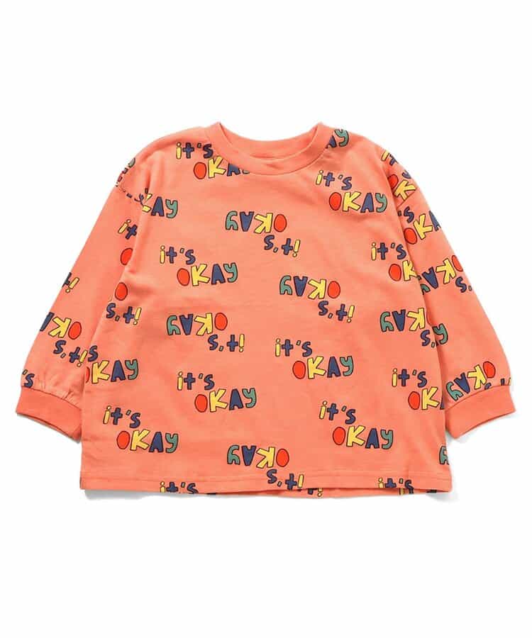 WEB限定  総柄プリントTシャツ