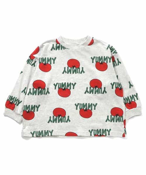 WEB限定  総柄プリントTシャツ