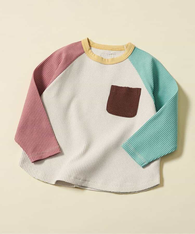 速乾ワッフルTシャツ  吸水速乾