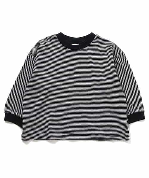 WEB限定  ゆったりシルエット無地・ボーダーTシャツ