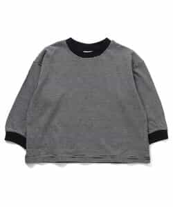 WEB限定  ゆったりシルエット無地・ボーダーTシャツ_946841