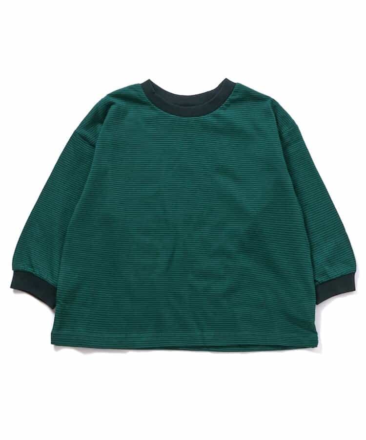 WEB限定  ゆったりシルエット無地・ボーダーTシャツ_946844