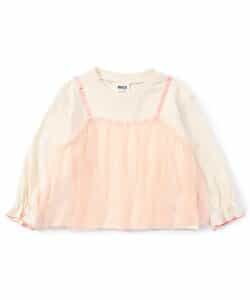 WEB限定  チュールレイヤードTシャツ_922829