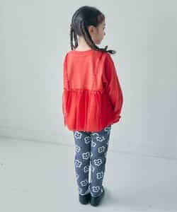 WEB限定  チュールレイヤードTシャツ_940685