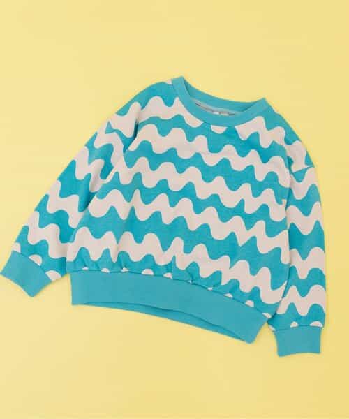 ★SALE★WEB限定  レトロ総柄トレーナー