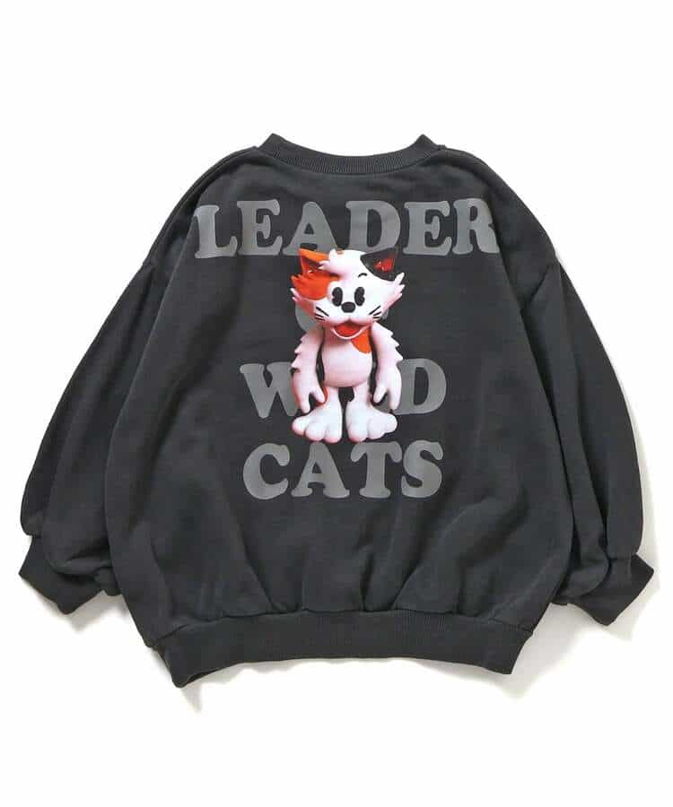 BREEZY CATS バックロゴ転写トレーナー_974483