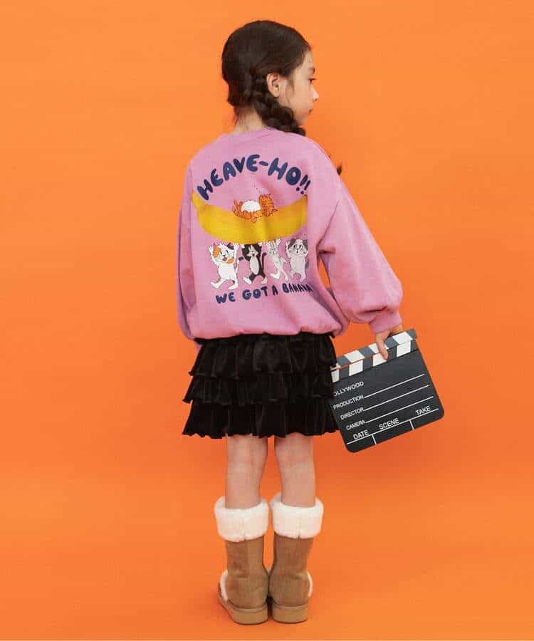 BREEZY CATS バックロゴ転写トレーナー_974494