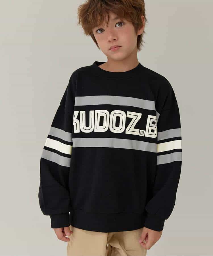 WEB限定  KUDOZ.B ロゴライントレーナー