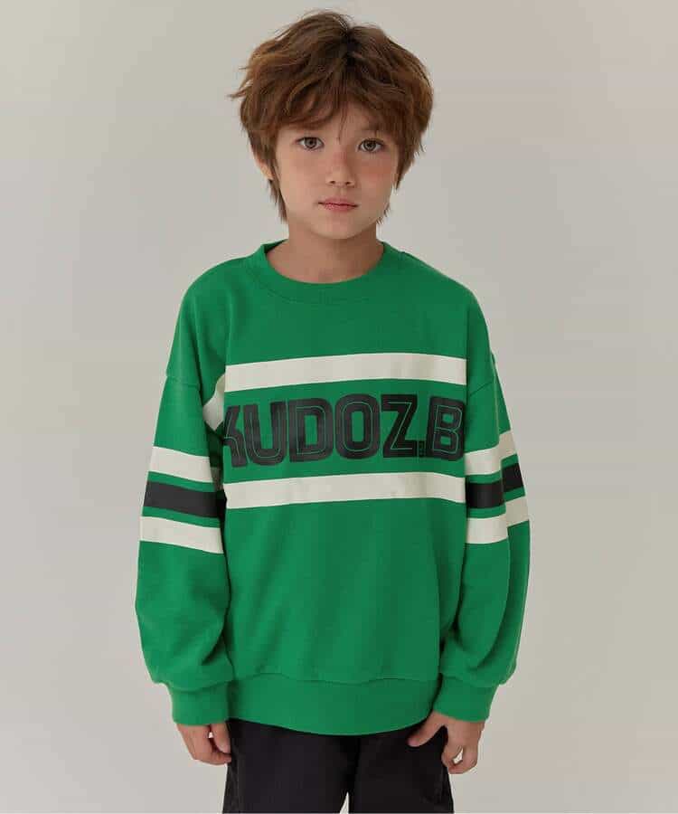 WEB限定  KUDOZ.B ロゴライントレーナー