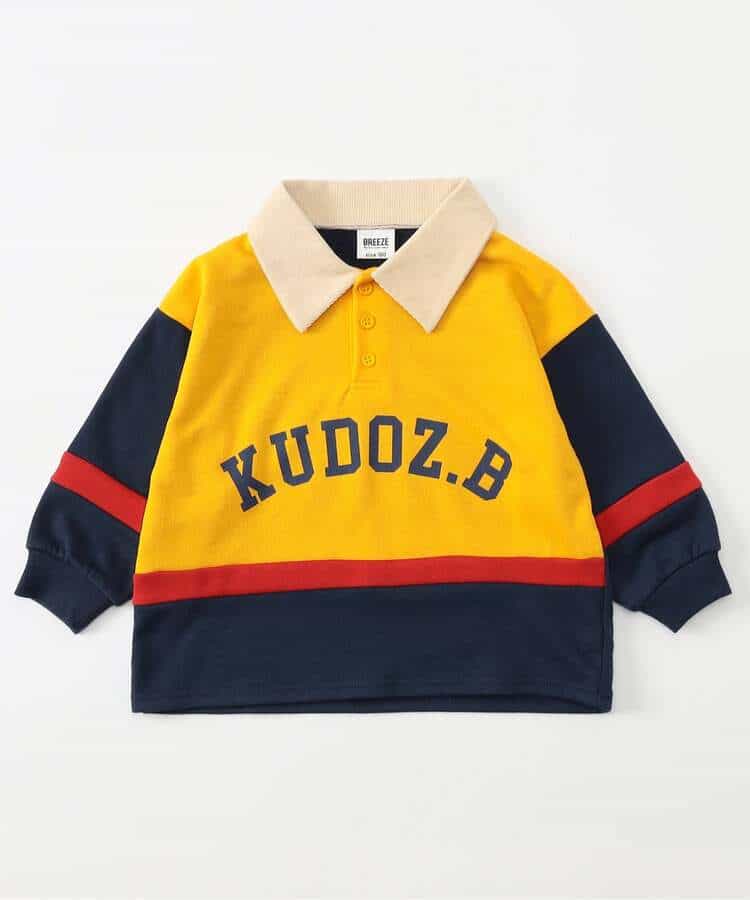 WEB限定  KUDOZ.B ラガーポロシャツ風トレーナー_969796