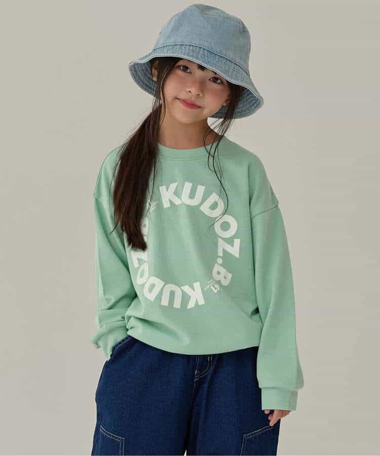WEB限定  KUDOZ.B ロゴトレーナー