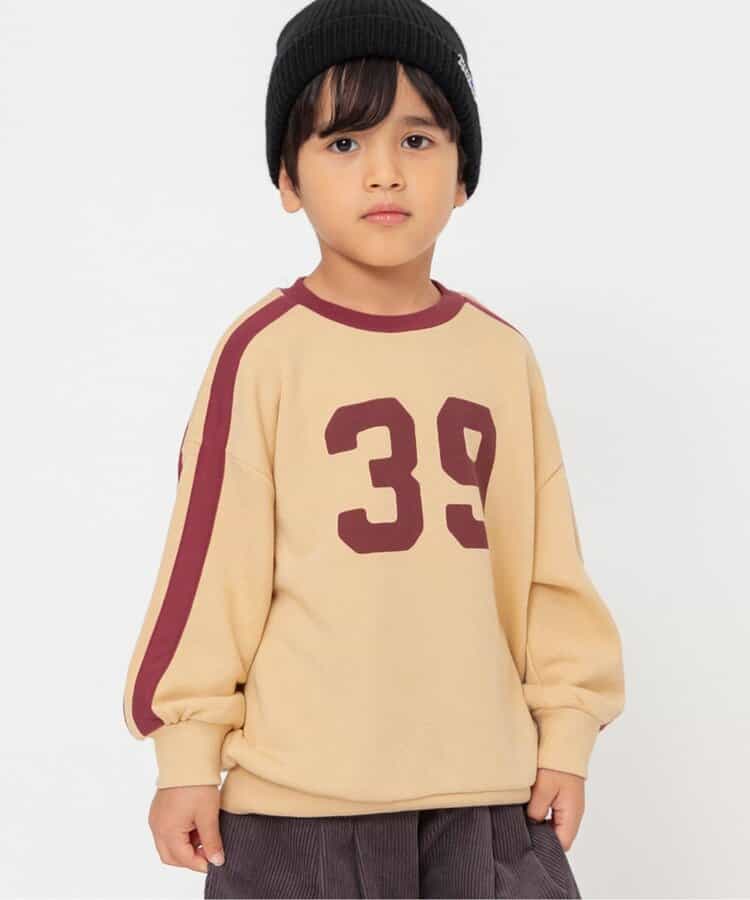 ★SALE★WEB限定  ナンバリング袖ライントレーナー