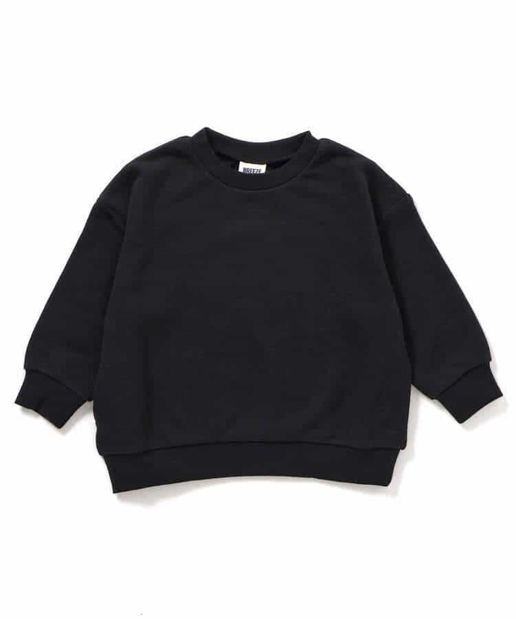 WEB限定 ゆったりシルエット無地＆ボーダートレーナー