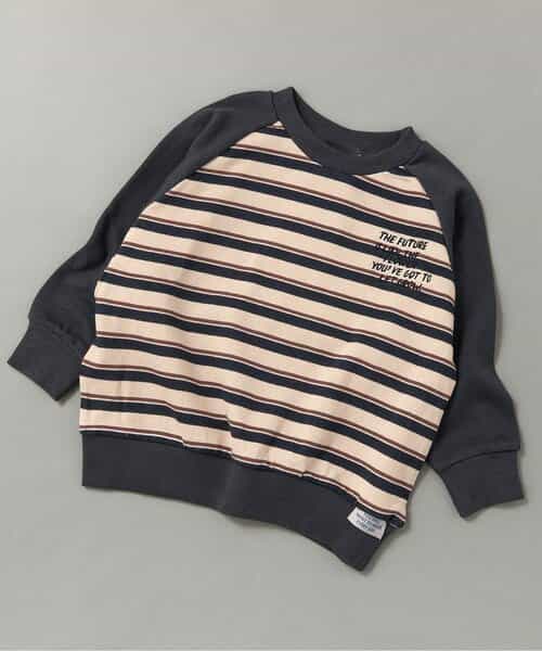 ★SALE★WEB限定 ラグランワンポイントトレーナー