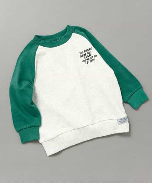 ★SALE★WEB限定 ラグランワンポイントトレーナー