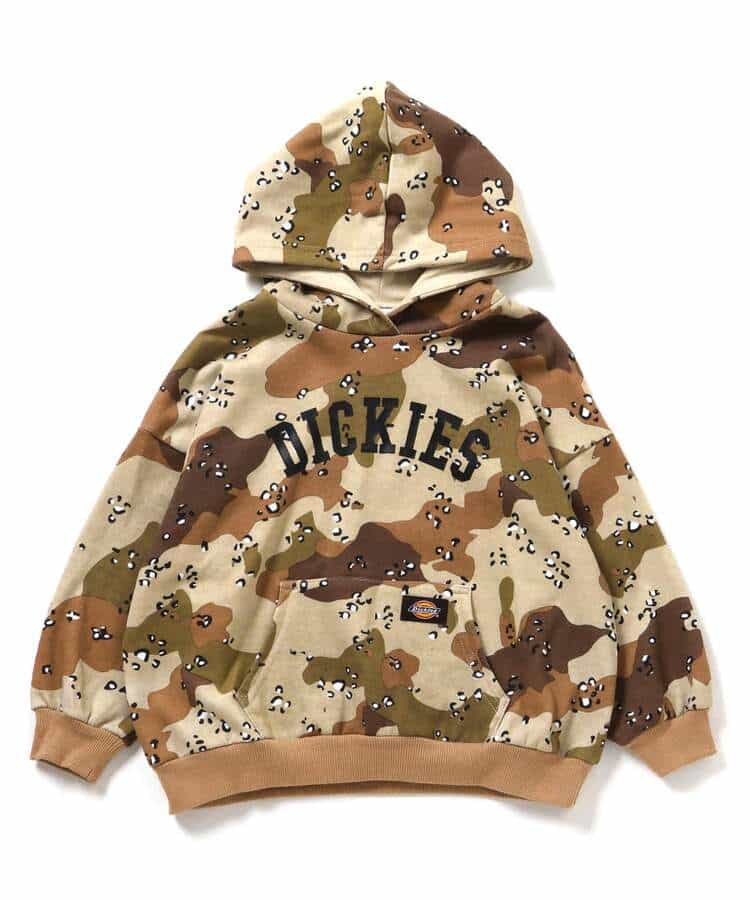 WEB限定【Dickies】カモフラ総柄パーカー_996458