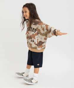 WEB限定【Dickies】カモフラ総柄パーカー_996463