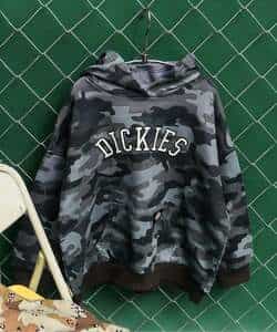 WEB限定【Dickies】カモフラ総柄パーカー_996457