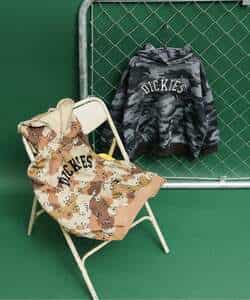 WEB限定【Dickies】カモフラ総柄パーカー_996471