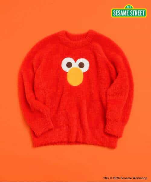 SESAME STREET なりきりシャギーニット