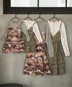 【リンク】Camo・Leopa2Pフリルワンピ_946304