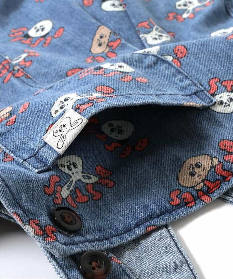 USAKUMA総柄サロペ_984920