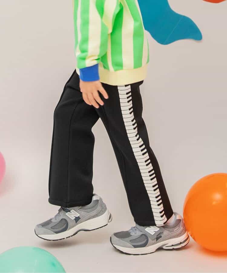 BIT'Z ジャガードライントラックパンツ  10分丈