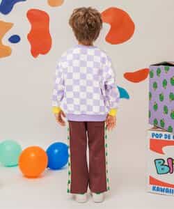 BIT'Z ジャガードライントラックパンツ  10分丈_954429