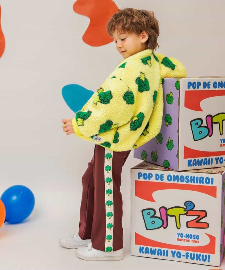BIT'Z ジャガードライントラックパンツ  10分丈_954430