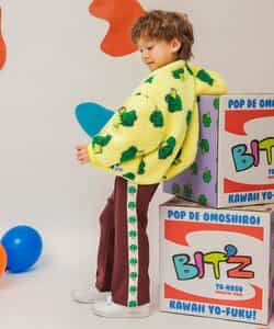 BIT'Z ジャガードライントラックパンツ  10分丈_954430