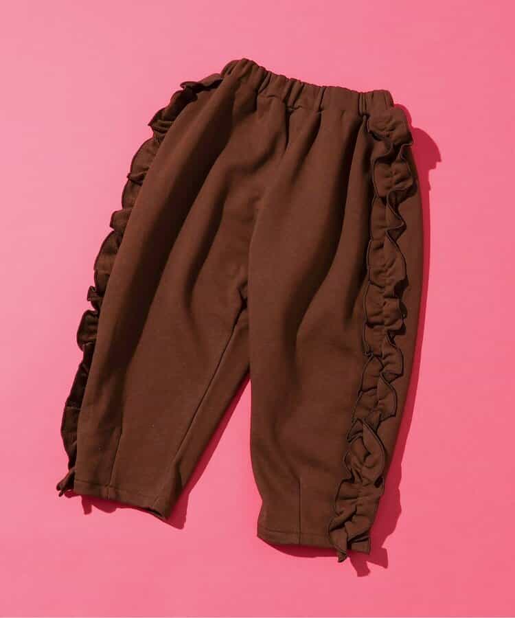 girlsバレルレッグスウェットパンツ  10分丈_942107