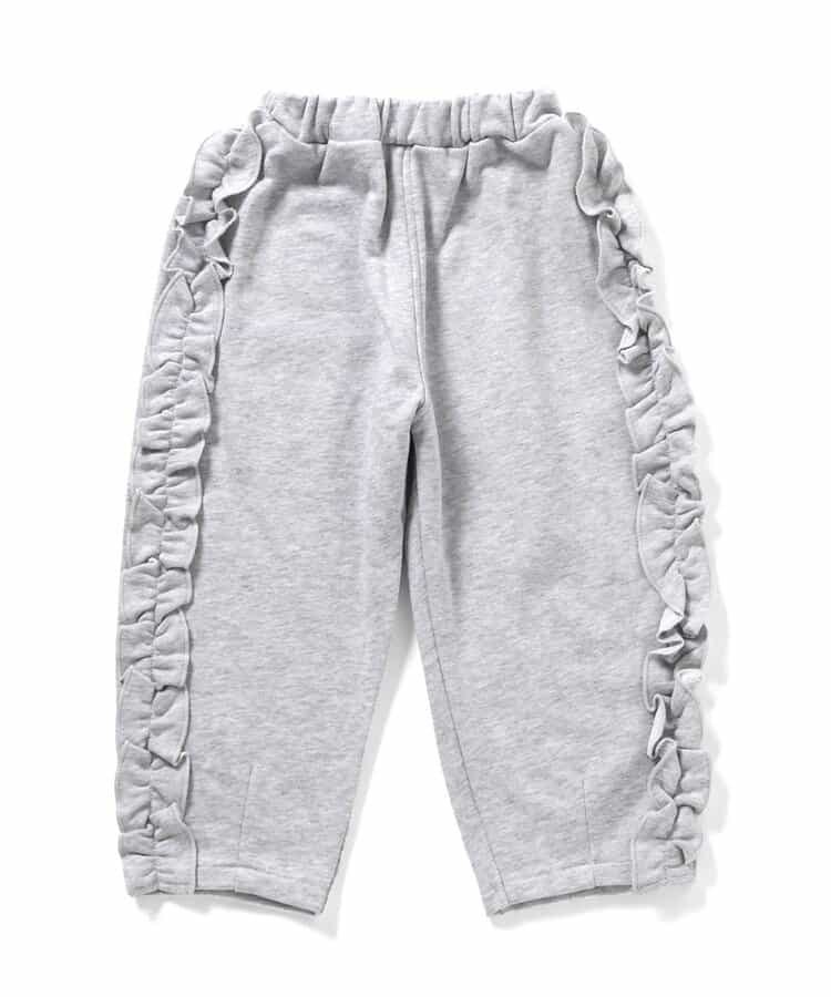 girlsバレルレッグスウェットパンツ  10分丈_942116